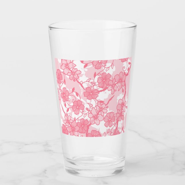 Verre fleurs (Devant)