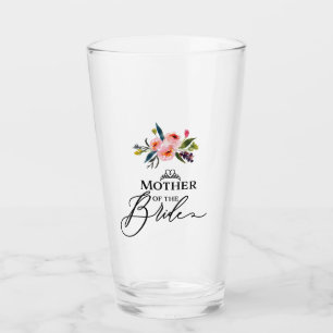 Verre Floral Mère De L'Épouse