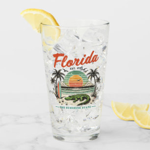 Verre Floride, L'État Sunshine - Sunset Beach Scene