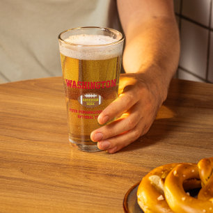 Verre Football personnalisé