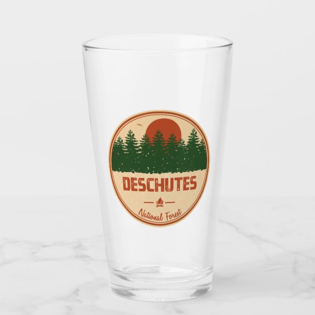 Verre Forêt nationale de Deschutes (Devant)