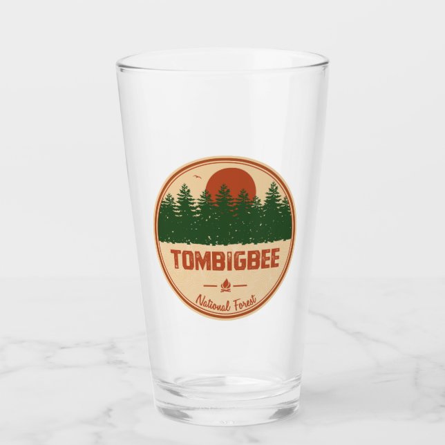 Verre Forêt nationale de Tombigbee (Devant)