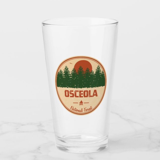 Verre Forêt nationale d'Osceola (Devant)