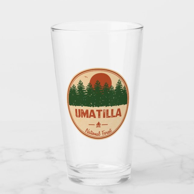 Verre Forêt nationale d'Umatilla (Devant)