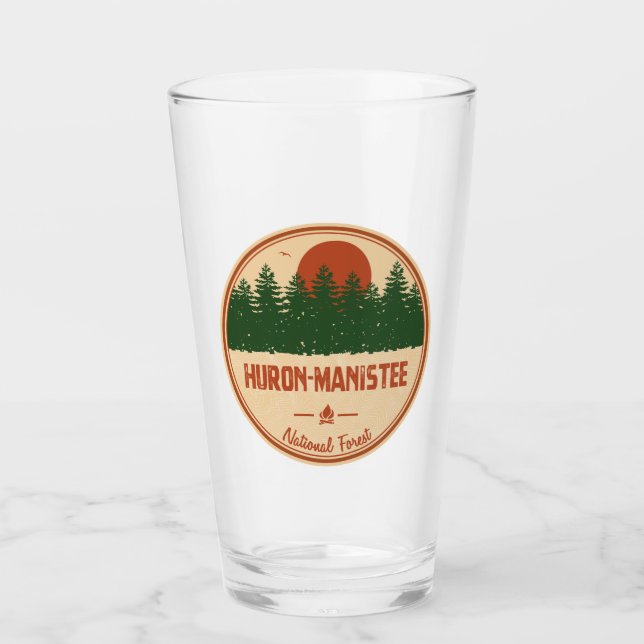 Verre Forêt nationale Huron-Manistee (Devant)