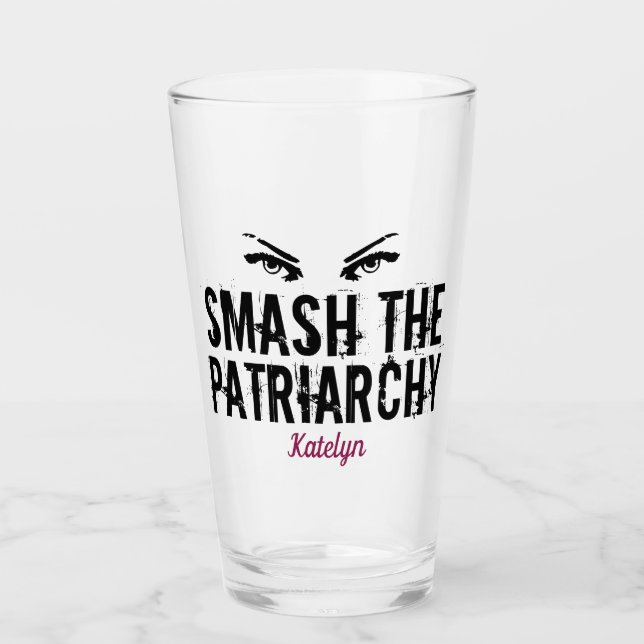 Verre Fracas le féministe de patriarcat (Devant)