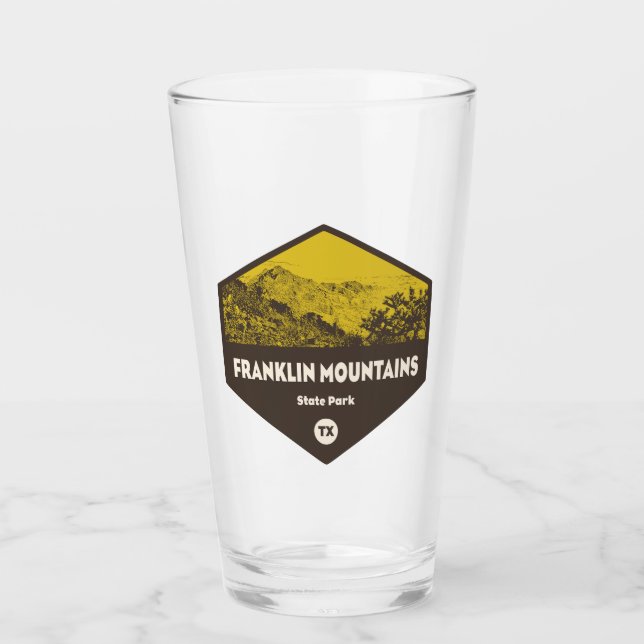 Verre Franklin Mountains State Park El Paso Texas (Devant)