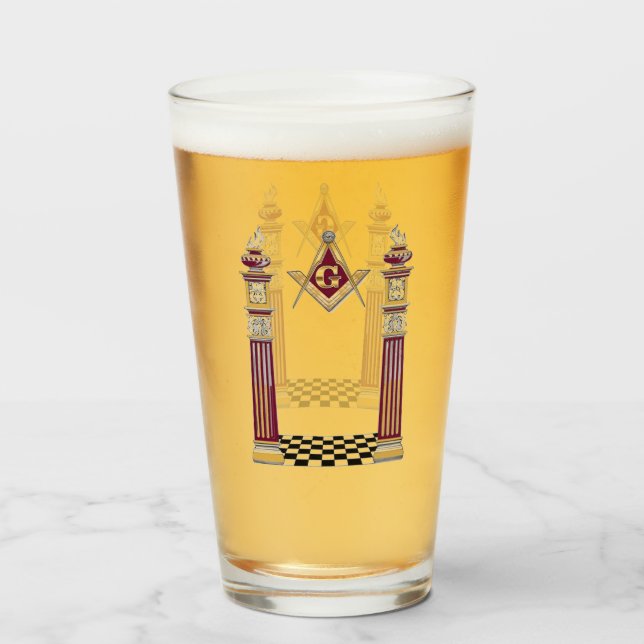Verre Freemason (Devant (rempli))