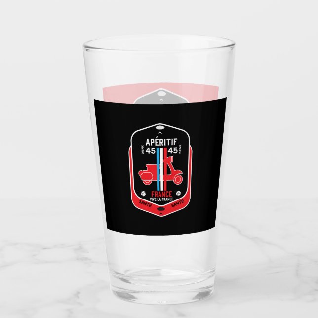 Verre French Aperitif Boissons (Devant)