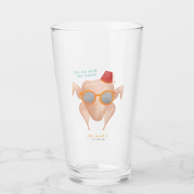 Verre FRIENDS™ | The One with the Turkey (Devant)