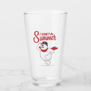 Verre Frosty the Snowman™ Je ne fais pas l'été