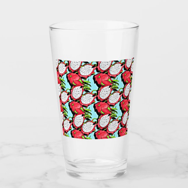 Verre fruit de dragon rouge (Devant)