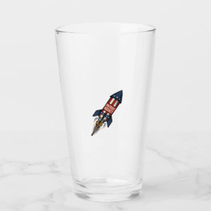 Verre Fusée Patriot 4 juillet Conception de feux d'artif