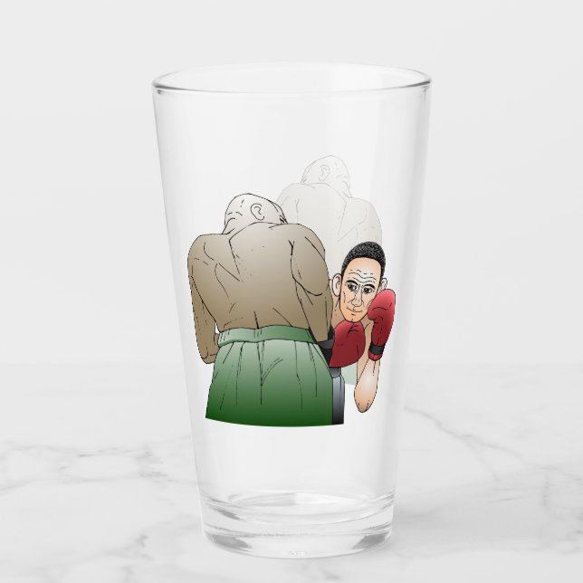 Verre Gagner ou perdre (Devant)