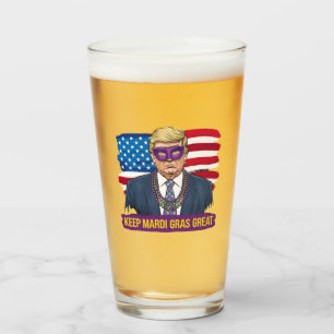 Verre Garder Mardi Gras Grand Drôle Trump Mardi Gras 202