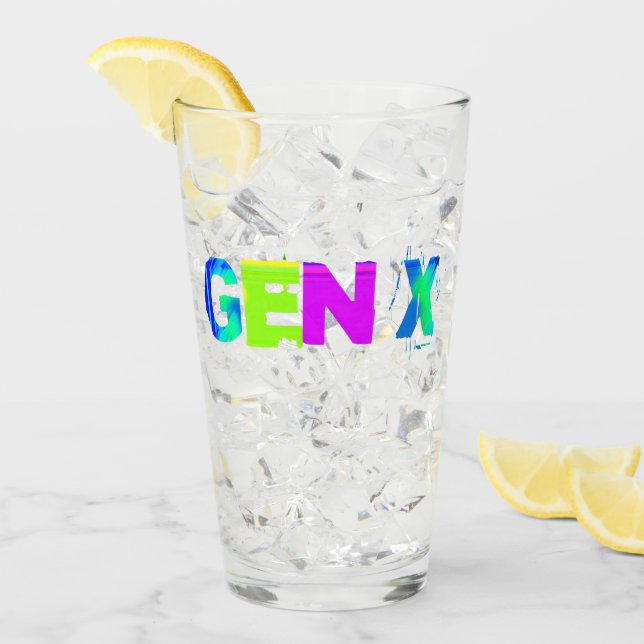 Verre Génération X (Devant glace)