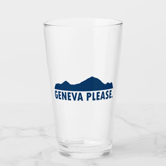 Verre Genève Suisse S'il vous plaît (Devant)