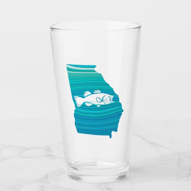 Verre Géorgie Wave Fishing (Devant)