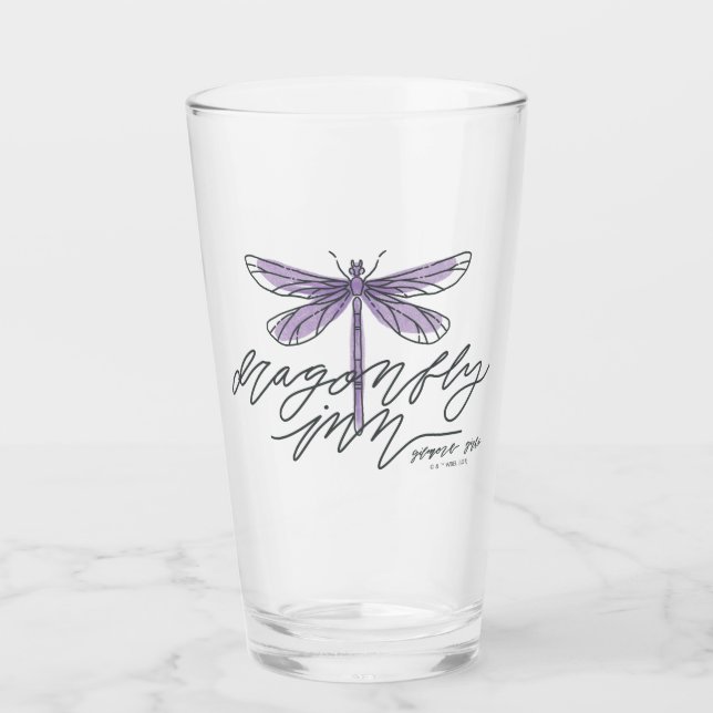 Verre Gilmore Girls | Script Dragonfly Inn (Devant)