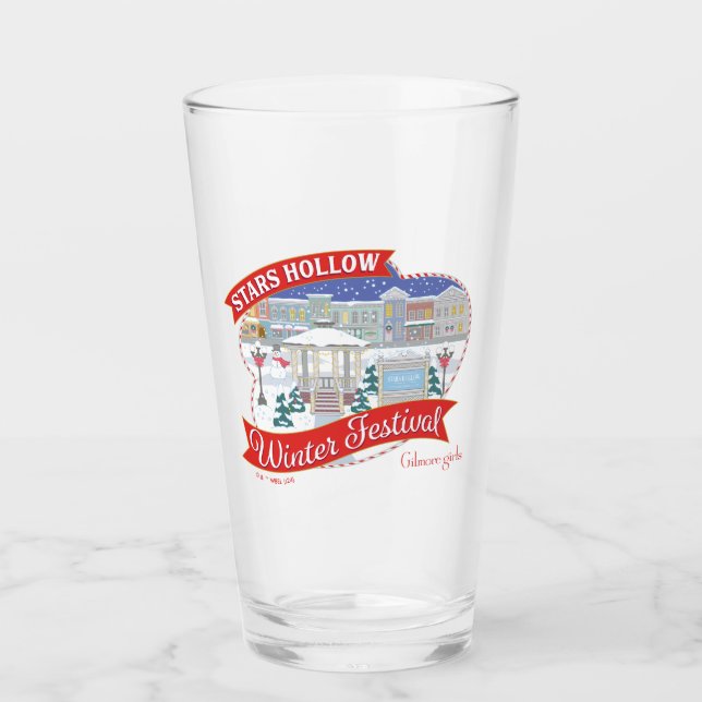 Verre Gilmore Girls | Stars Hollow Winter Festival (Devant)