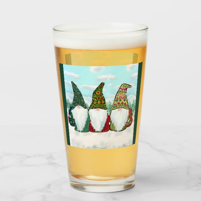 VERRE GNOMES IRLANDAIS (Devant (rempli))