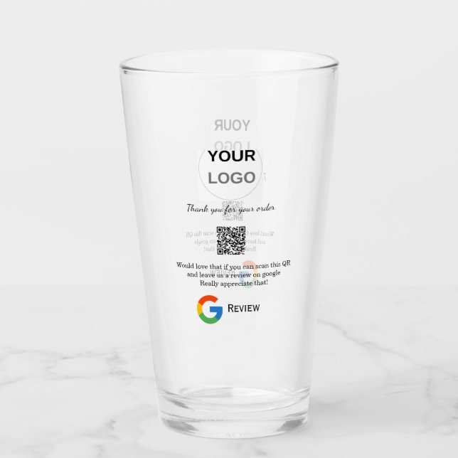 Verre Google examen logo de l'entreprise Analyser QR exa (Devant)