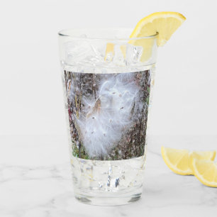 Verre Graines et soie d'algues