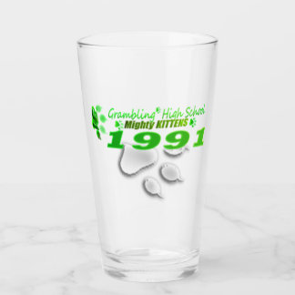 Verre Grambling High Class of 1991 Glass Cup