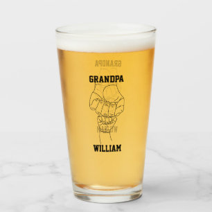 Verre Grand-père grand-enfant cadeau grand-père personna