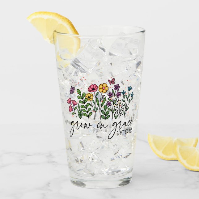 Verre Grandir en grâce (Devant glace)