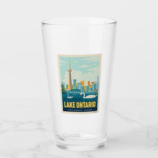 Verre Grands Lacs | Lac Ontario (Devant)