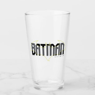 Verre Graphique de nom haute technologie Batman