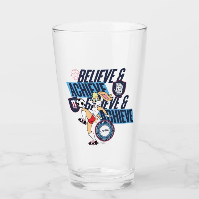 Verre Graphisme du Club de Football LOONEY TUNES™ de Lol (Devant)