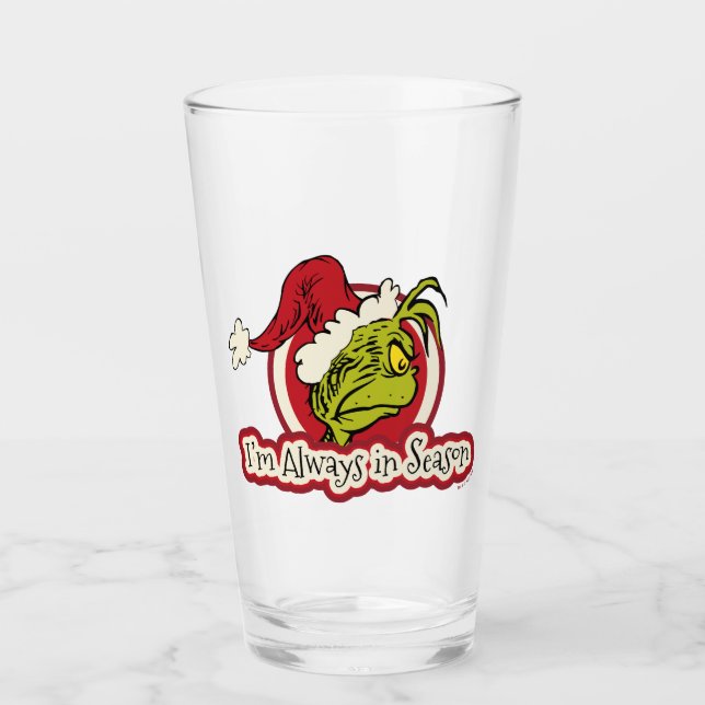 Verre Grille | Je suis toujours en saison (Devant)