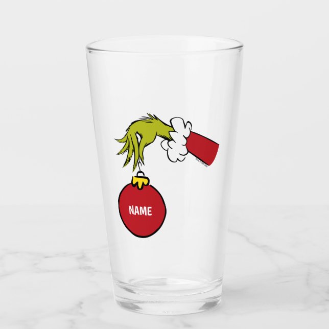 Verre Grille | Nom personnalisé (Devant)