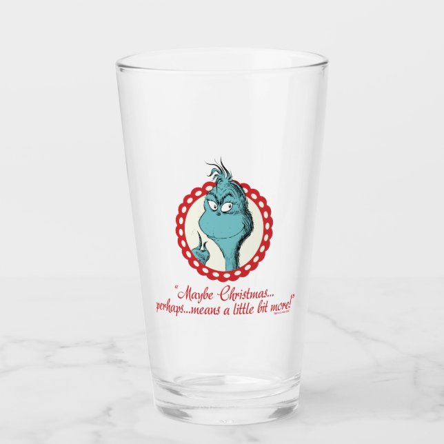 Verre Grille | Peut-être Noël... (Devant)