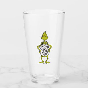 Verre Grincheux râleur Drôle, je ne parle qu'à mon chi