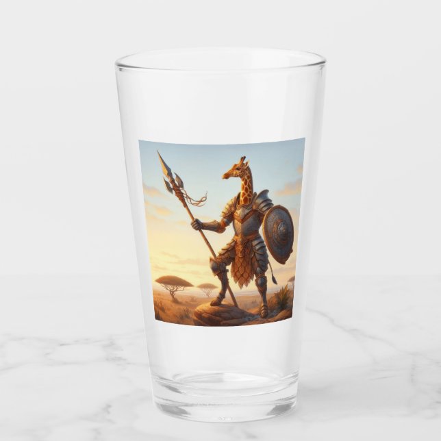 Verre Guerrier de girafe (Devant)