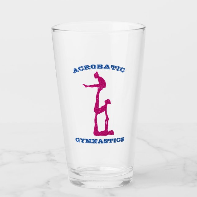 Verre Gymnastique acrobatique (Devant)