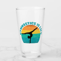 Gymnastique est Cool de vie Sunset Gymnaste