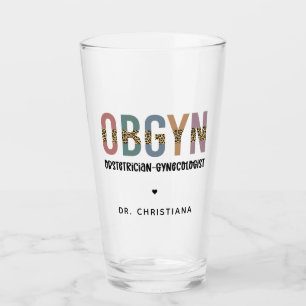 Verre Gynécologue obstétricien OBGYN personnalisé