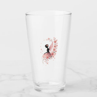 Verre Hada Rosa con Flores de Sakura