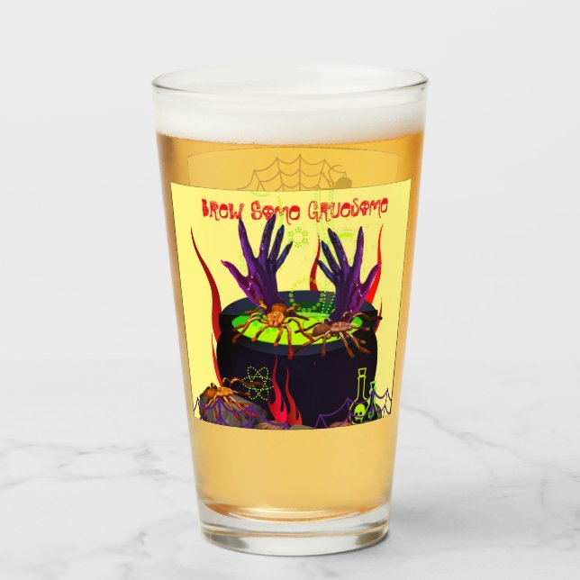 Verre Halloween Brew (Devant (rempli))
