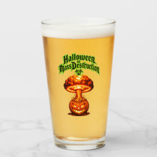 Verre Halloween de destruction massive Citrouille toxiqu