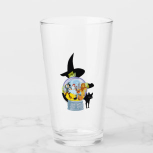 Verre Halloween en cristal de sorcière méchante