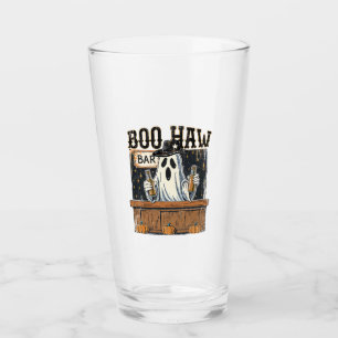 Verre Halloween occidentale rétro Boo Haw