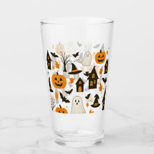 Verre Halloween Scary Motif - Éffrayant & Festif