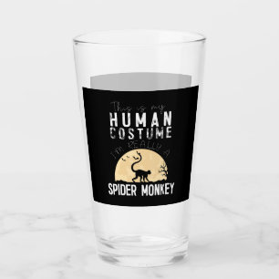 Verre Halloween Spider Monkey Horreur Déplaisante