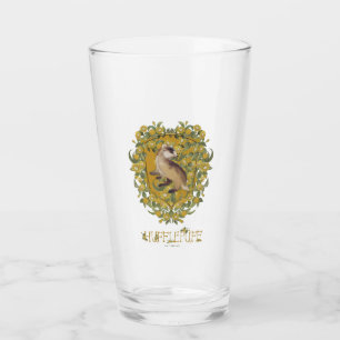 Verre HARRY POTTER™   Blason de POUFFELEUR™