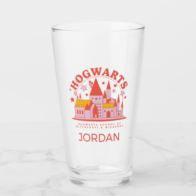 Verre HARRY POTTER™ | Cute HOGWARTS™ School (Devant)